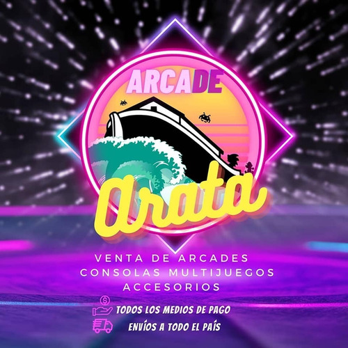 Imagen 6 de 6 de Tablero Arcade Los Mejores Arcadearata®