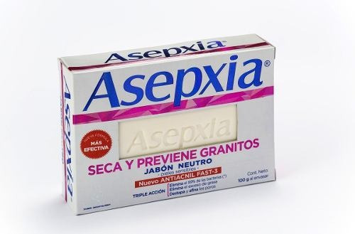 Asepxia - Jabon Neutro X 100 Grs