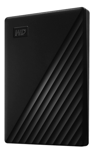 Imagen 2 de 5 de Disco duro externo Western Digital My Passport WDBYVG0010 1TB negro