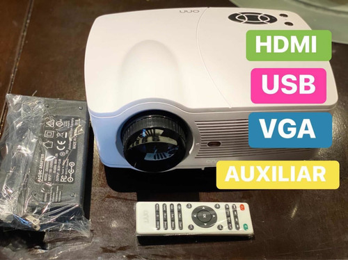 Imagen 1 de 5 de Proyector Onn Roku 3100 Lumenes Led Imagen Hasta 150