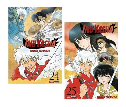 Inuyasha Tomo Vol 24 25 Pack Manga Panini Español Takahashi