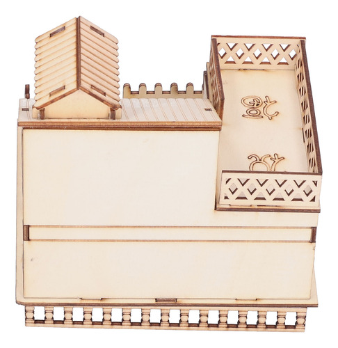 Villa Ornament, Innovadora Casa, Modelo Luminoso De Madera