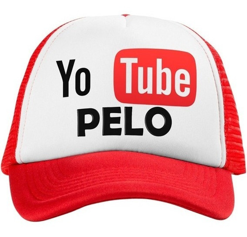 Gorra Personalizada You Tube Pelo