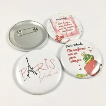 Comprar Pins Prendedores X 300 Personalizados 55mm. One Pins