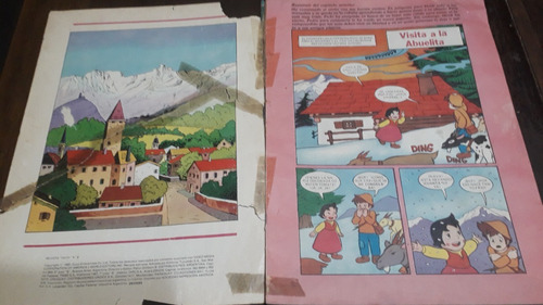 Historieta Antigua * Heidi * Cap 5 Edi. Tucuman (Usado)