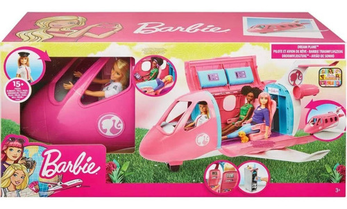 Avíon Con Piloto Barbie - Mosca