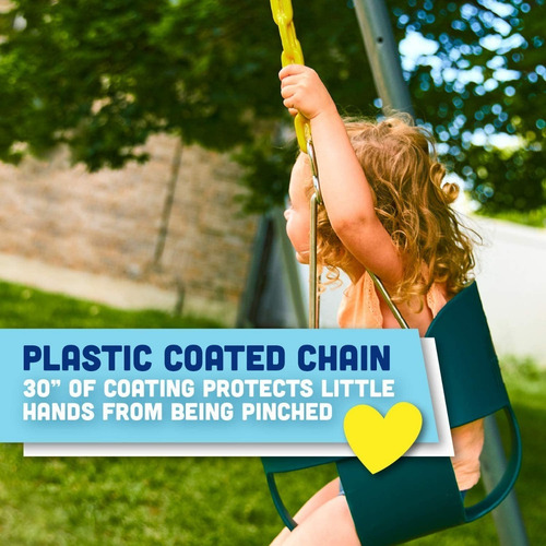 Hamaca Para Bebe O Niños En Goma Con Cadenas. La Mas Segura!