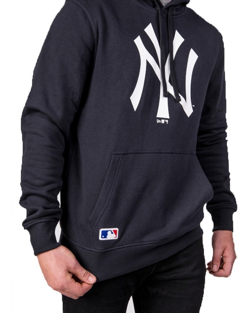 New Era Sudadera Hoodie New York Yankees Mlb Azul Marino | Envío gratis