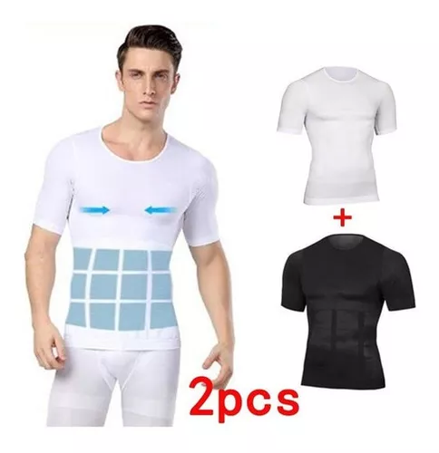Camisa Compressão Para Postura Masculina 2pcs | Parcelamento sem juros