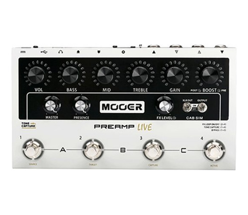 Mooer  M999 Multi Pré-amplificador Preamp Live M999