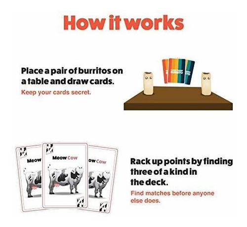 Throw Throw Burrito De Exploding Kittens - Un Juego De Carta