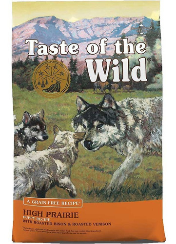 Taste Of The Wild High Prairie Puppy Bisonte Y Venado 12.2kg
