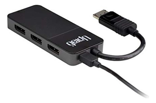 Uptab Displayport A 3 Puertos Displayport Mst Hub 3x 4k A