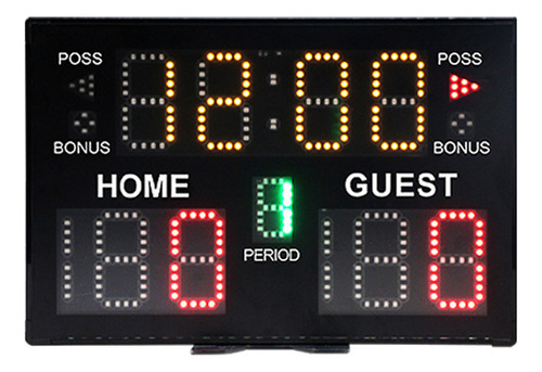 Marcador Led Digital Para Interiores, Marcador De Baloncesto