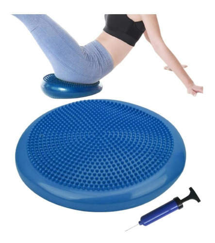 Balón Inestable Cojín Mini Bosu Equilibrio Yoga Pilates