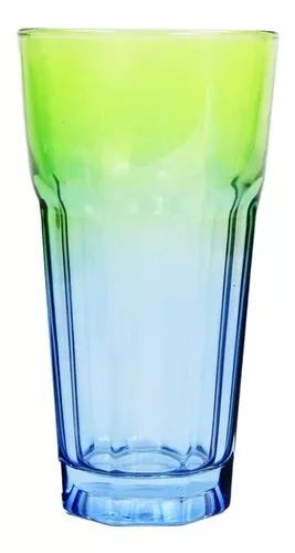 Jogo copos de vidro alto marrakesh colors 330 ml 06 peças