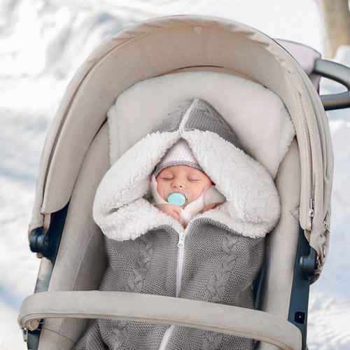 Manta Cálida Para Bebés, Saco De Dormir Envuelto Para Recién