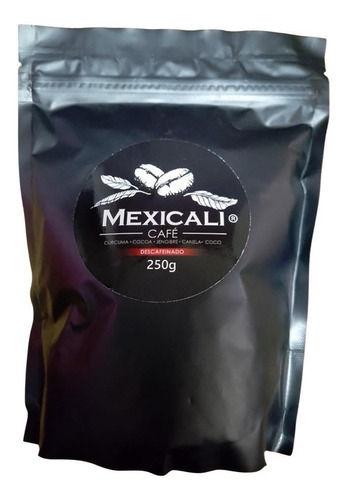 Mexicali Cafe Descafeinado 100% Veracruz Tueste Medio 250gr