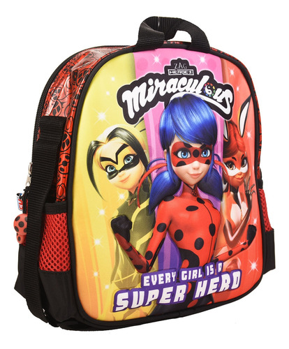 Lonchera Niña Lady Bug Con Correa Ajustable 100% Original