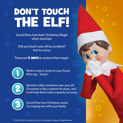 Tradición Navideña The Elf On The Shelf Boy Scout Con Color