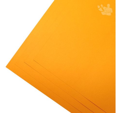 Papel Color Plus 180g A3 Jamaica (laranja Claro) 20 Folhas