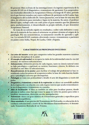 Manual de acupuntura natural: Curso completo, de Luján Méndez, David. Serie Vida alternativa Editorial ARCOPRESS, tapa blanda en español, 2022