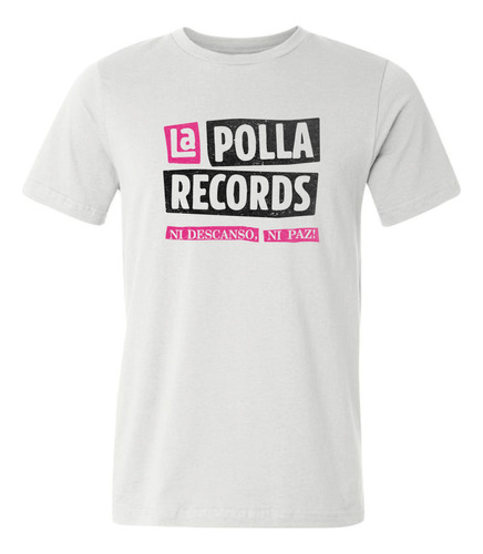 Remera La Polla Records Ni Descanso Ni Paz