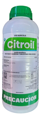 Citroil Insecticida Organico Aceite Parafinico 1 L