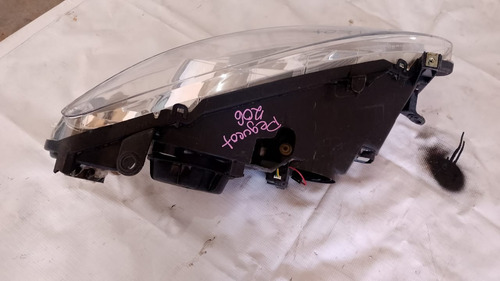 Faro Izquierdo Peugeot 206 2006 Al 2009 #344 Izquierdo/conductor (Usado)