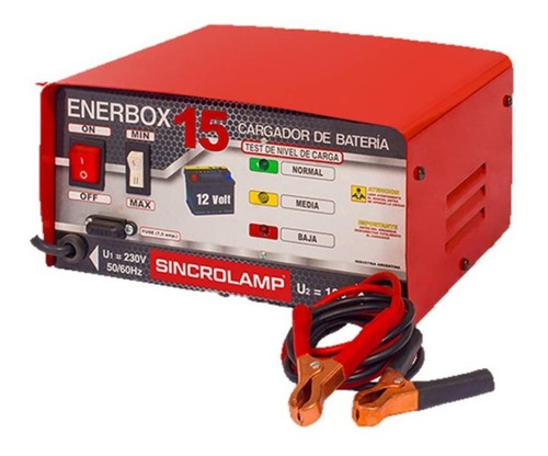 Cargador De Baterias Sincrolamp Enerbox 15