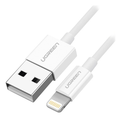 Cable Usb-a Tipo Lightning Certificado Mfi 1 Metro Ugreen