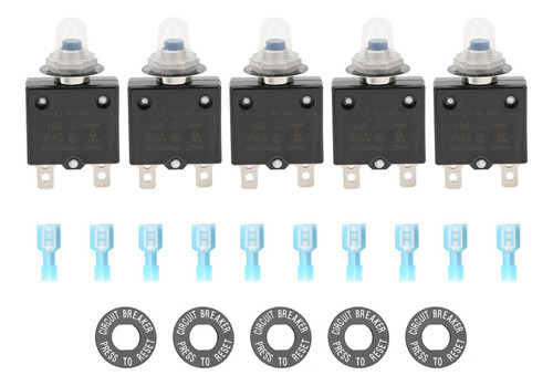 Protector De Sobrecarga Térmica 22pcs 15amp Disyuntor