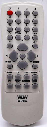 Controle Remoto Para Tv Panasonic Wlw-7357