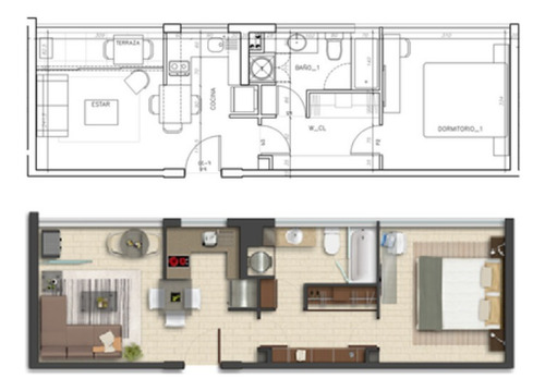 Metro Manquehue/full Inversión/1 Dormitorio/1 Baño