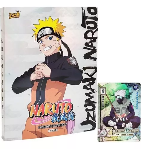 Naruto Kayou Original: Fichário P/ 160 Cartas + Carta Promo