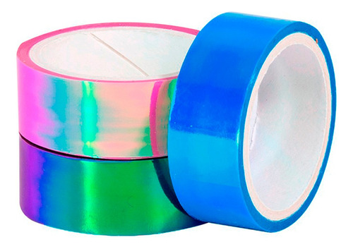 Washi Tape Cinta Adhesiva Cinta Holográfica Adhesiva Brw X8