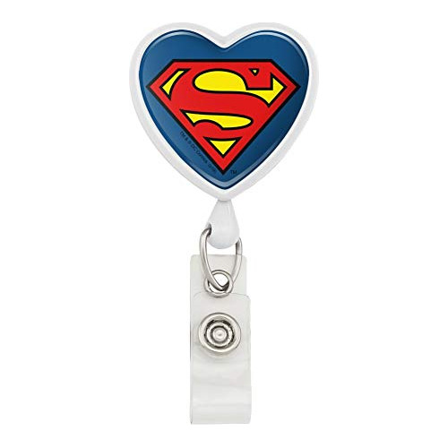Llavero De Corazón Logotipo Clásico De Superman, Sopo...