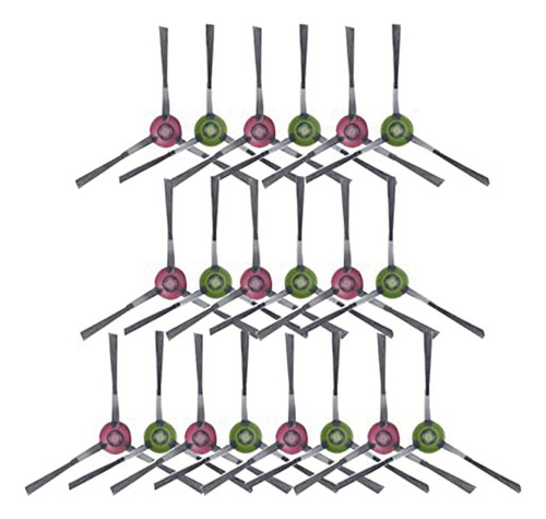Cepillos Laterales Compatibles Para Deebot X1 Omni/x1 Turbo