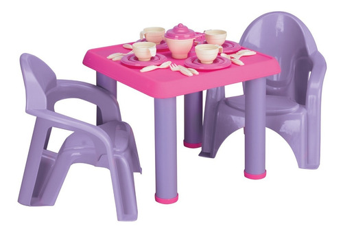 Set De Mesa Fiesta De Té - American Plastic Toys