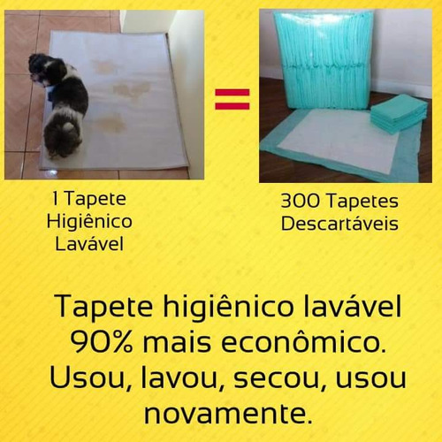 4tapete Higiênico Lavável Tamanho 50x45