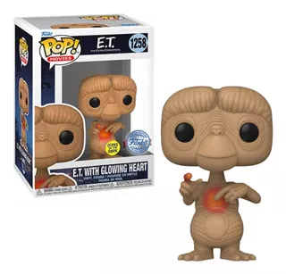 E.t With Glowing Heart Funko Pop 1258 Gitd El Extraterrestre