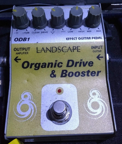 Pedal Landscape Odb-1 Organic Drive Booster Para Guitarra