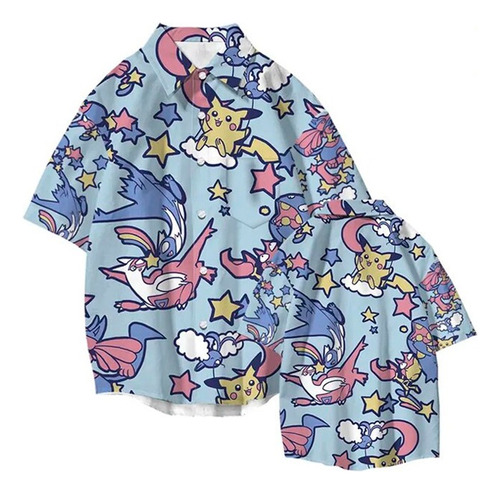 Camisa Latios & Latias Collage Pokemon Anime Kawaii