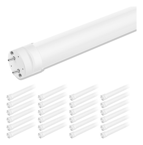 Marxlait Paquete De 24 Bombillas Led T8 De 4 Pies, Luz Blanc