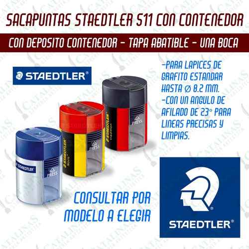 Sacapuntas Staedtler 511  Con Contenedor Local Microcentro