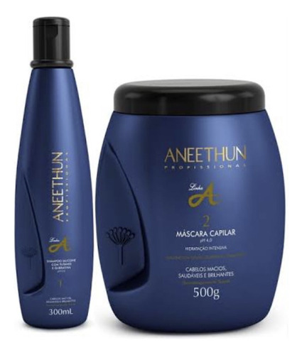 Kit Aneethun Linha A Shampoo, Máscara + Brinde
