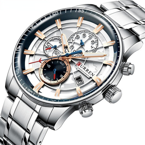 De Reloj De Hombre Resistente Al Agua Curren Luxury