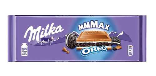Imagen 1 de 2 de Milka Chocolate Oreo Max X 300 Gr - Lollipop