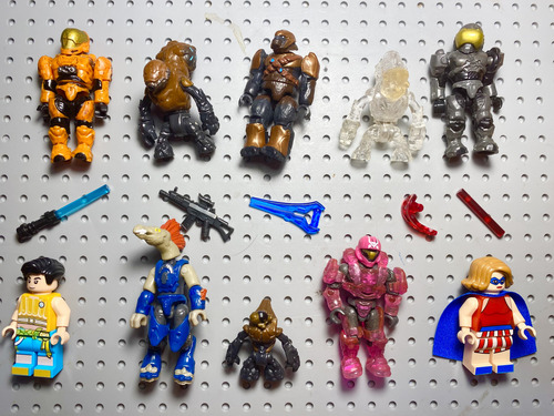 Megabloks Mega Construx Halo Lote Mixto (3) (Usado)