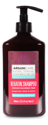 Arganicare Reparacion Queratina Champu Con Aceite De Argan O